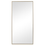 Thin Framed Contemporary Mirror // 40" (Black)
