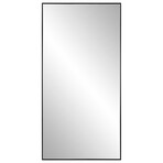 Thin Framed Contemporary Mirror // 40" (Black)
