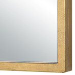 Moroccan Antiqued Framed Mirror (Gold)