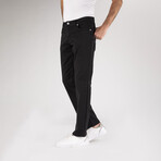 Cole 5 Pocket Chino Pants // Black (33WX32L)