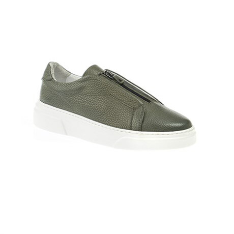 Thomas Zippered Sneakers // Olive (Euro: 39)