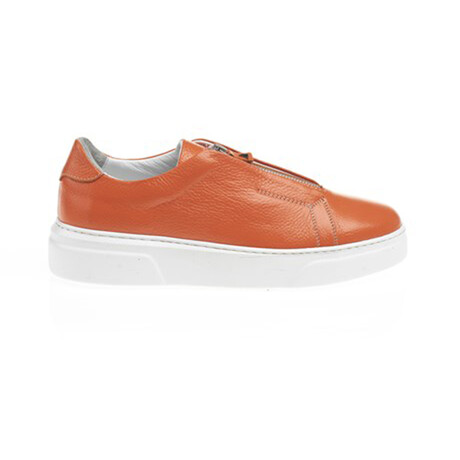 Brian Zippered Sneakers // Orange (Euro: 39)