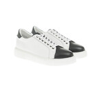 Parker Sneakers // White + Black (Euro: 41)