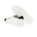 Parker Sneakers // White + Black (Euro: 41)