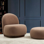 Tina Sitting Cushion // Beechwood Frame (Cappuccino)