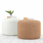 Skylee Sitting Cushion // Faux Fur (Coffee)