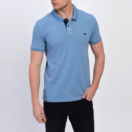 Polo T-shirt // Light Blue (M)