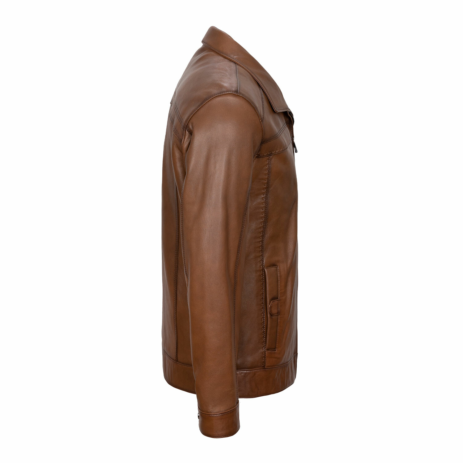 Elijah Leather Jacket // Brown (M) - Upper Project Leather Jackets ...