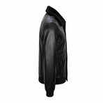 Caleb Leather Jacket // Black (3XL)