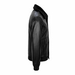 Caleb Leather Jacket // Black (2XL)