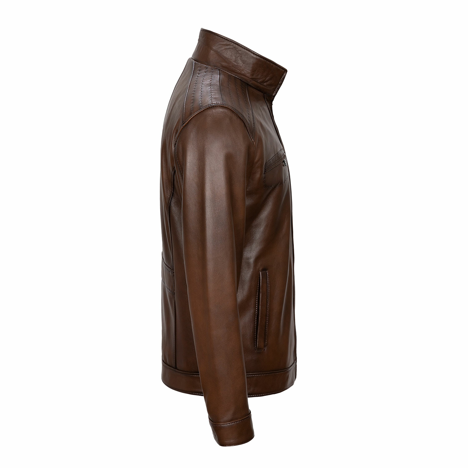 Racer Jacket // Chestnut (3XL) - Upper Project Leather Jackets - Touch ...