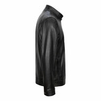 Anthony Leather Jacket // Black (XL)