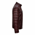 Quilted Jacket // Bordeaux (XL)