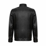 Anthony Leather Jacket // Black (M)