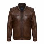 Racer Jacket // Chestnut (M)