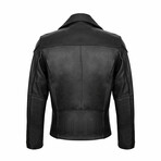Reed Leather Jacket // Black (M)