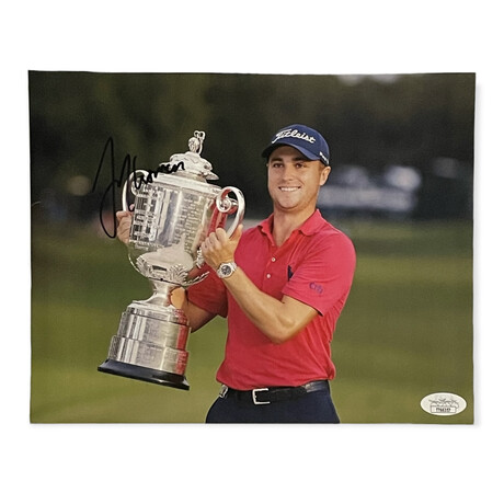 Justin Thomas // Signed Photograph