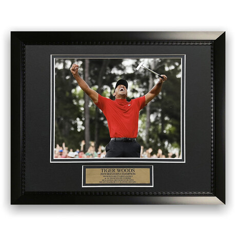 Tiger Woods // Framed + Unsigned Photograph