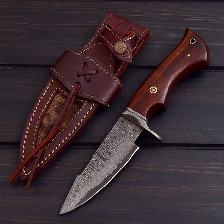 Damascus Hunting knife // 5032