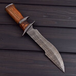 Damascus Sub-Hilt Bowie // 5031