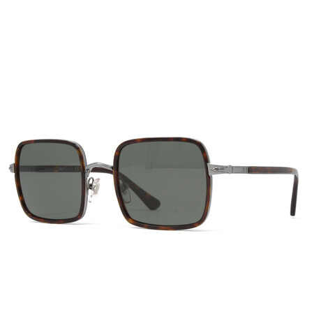 Unisex PO2475S Polarized Sunglasses // Gunmetal Havana + Smoke