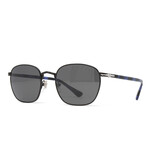 Men's PO2476S Polarized Polarized Sunglasses // Black + Smoke