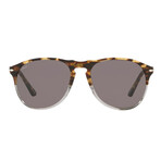 Men's PO9649S Sunglasses II // Havana Brown Beige + Smoke