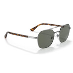 Men's PO2483S Polarized Sunglasses // Gunmetal + Gray