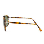 Men's PO3223S Polarized Sunglasses // Madreterra + Green