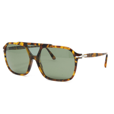 Men's PO3223S Polarized Sunglasses // Madreterra + Green
