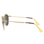 Men's PO7649S Polarized Sunglasses II // Matte Gold + Dark Gray