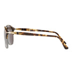 Men's PO9649S Sunglasses II // Havana Brown Beige + Smoke