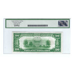 1928 $20 Small Size Gold Certificate // Legacy Certified Gem Uncirculated 63 PPQ