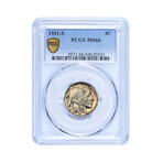 1931-S Buffalo Nickel // PCGS Certified MS66 // Deluxe Collector's Pouch