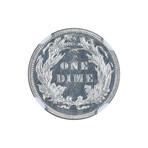 1884 Seated Liberty Dime // NGC Certified PF64 CAMEO // Deluxe Collector's Pouch