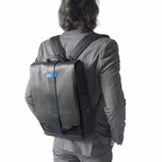 Vegan Leather Backpack + Portable Power Station