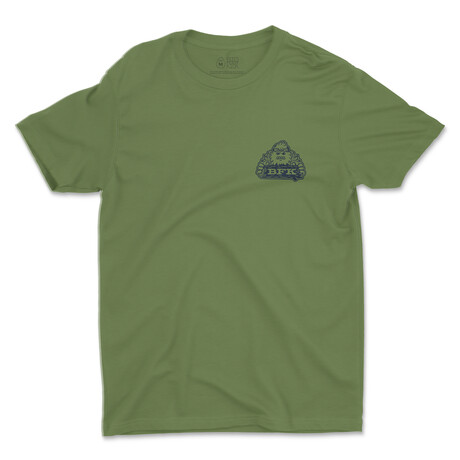Camp Bigfoot Tshirt // Green (S)