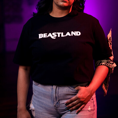 Welcome to Beastland Tshirt  // Black (S)