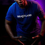 Welcome to Beastland Tshirt  // Royal (M)