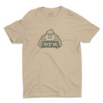 Camp Bigfoot Tshirt // Tan (L)