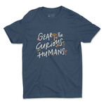 Gear for Curious Humans Tshirt // Navy (XL)