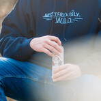 Mysteriously Wild Hoodie  // Navy (L)