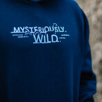 Mysteriously Wild Hoodie  // Navy (L)