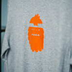 Bigfoot Kick Logo Long Sleeve Tshirt // Gray (L)