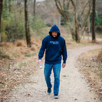 Mysteriously Wild Hoodie  // Navy (L)