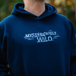 Mysteriously Wild Hoodie  // Navy (L)