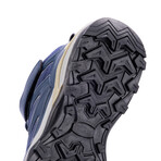 Sturdy Core Hiking Boot // Navy Blue // Wide (5)