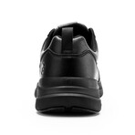 Briskwalk Deluxe Lace-up Business Casual Sneakers // Black // Wide (7.5)