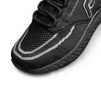 Stride Core Running Shoes // Black // Wide (4.5)