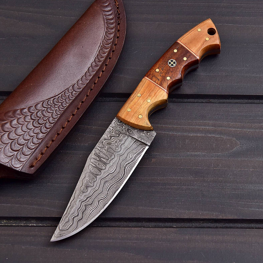 Pigeon Traders - Damascus Folding Knives - Touch of Modern